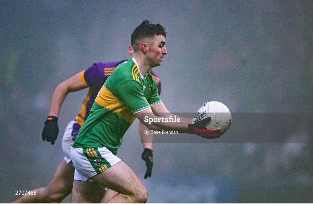 7 January 2024; Danny Tallon of Glen during the AIB GAA Football All-Ireland Senior Club Championship semi-final match between Kilmacud Crokes of Dublin, and Glen of Derry, at Páirc Esler in Newry, Down. Photo by Daire Brennan/Sportsfile