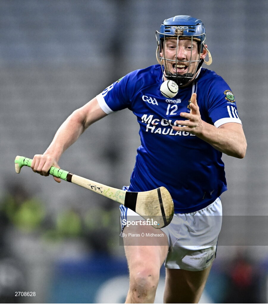 13 January 2024; John Donnelly of Thomastown during the AIB GAA Hurling All-Ireland Intermediate Club Championship final match between Castlelyons of Cork and Thomastown of Kilkenny at Croke Park in Dublin. Photo by Piaras Ó Mídheach/Sportsfile