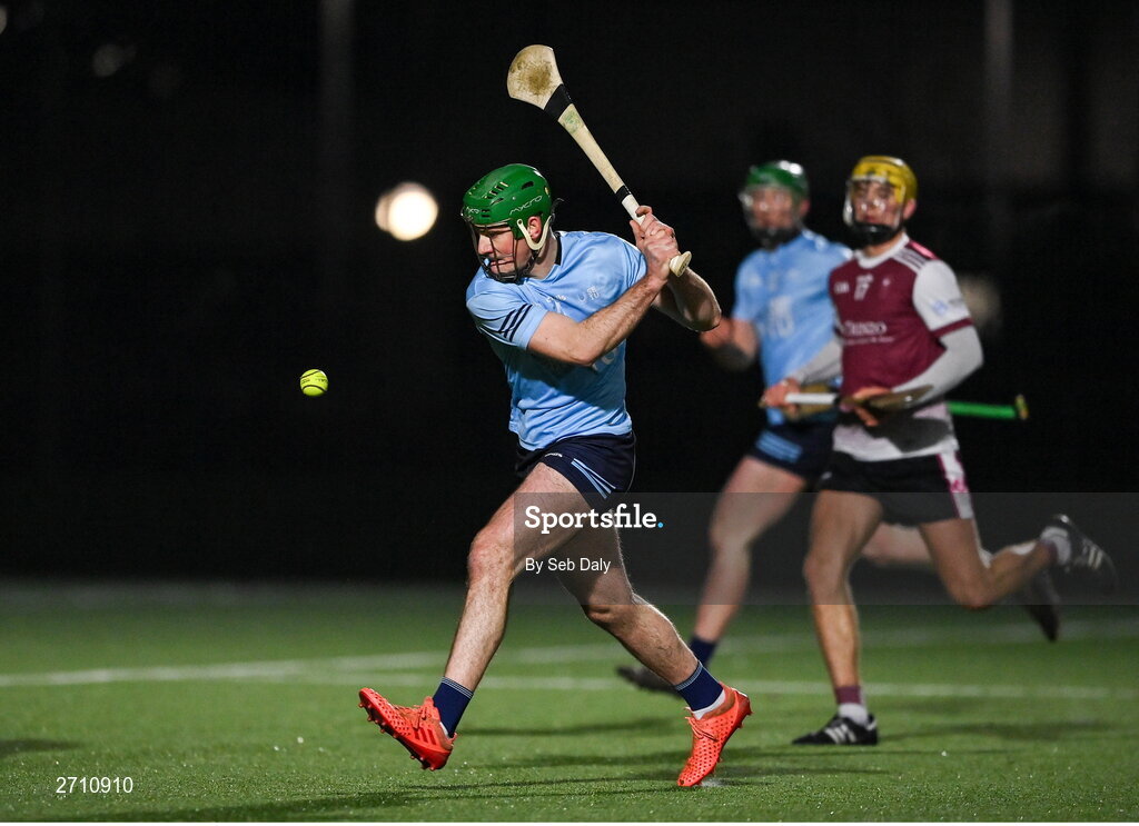 18 January 2024; Eoin Cody of SETU Carlow during the Electric Ireland Higher Education GAA Fitzgibbon Cup Round 1 match between SETU Carlow and University of Galway at SETU Carlow Sport Complex in Carlow. Photo by Seb Daly/Sportsfile