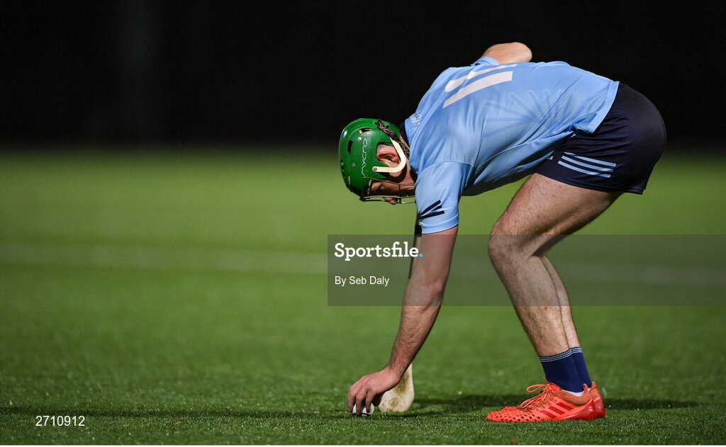 18 January 2024; Eoin Cody of SETU Carlow during the Electric Ireland Higher Education GAA Fitzgibbon Cup Round 1 match between SETU Carlow and University of Galway at SETU Carlow Sport Complex in Carlow. Photo by Seb Daly/Sportsfile