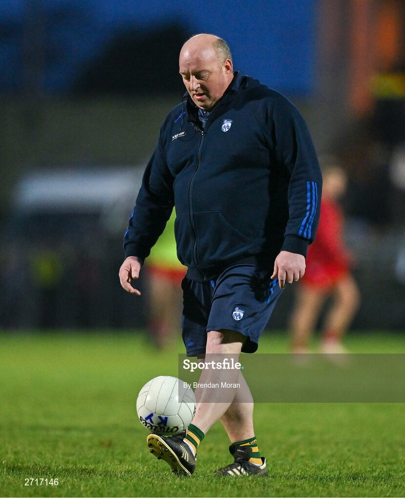 27 January 2024; Kerry kit and logistics manager Colm Whelan before the Allianz Football League Division 1 match between Kerry and Derry at Austin Stack Park in Tralee, Kerry. Photo by Brendan Moran/Sportsfile