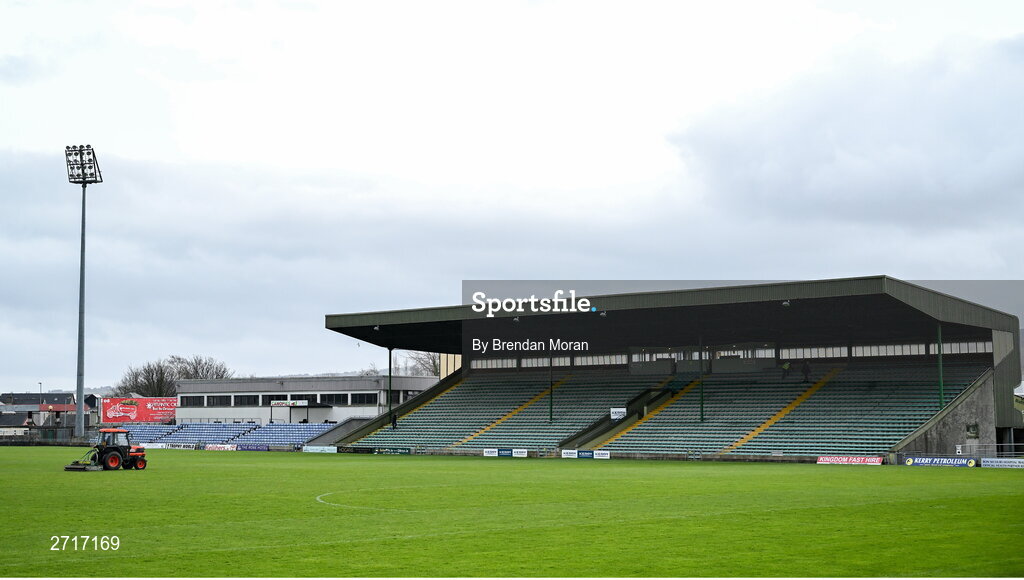 27 January 2024; A general view of Austin Stack Park before the Allianz Football League Division 1 match between Kerry and Derry in Tralee, Kerry. Photo by Brendan Moran/Sportsfile