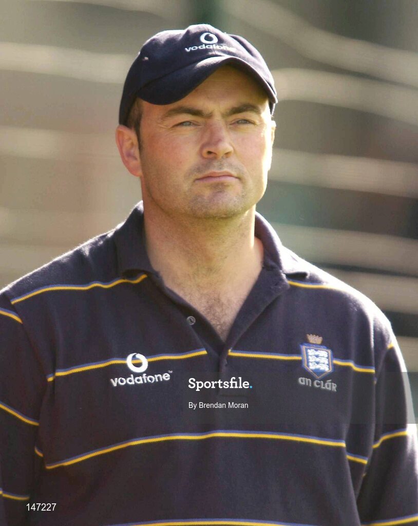 17 July 2004; Clare manager Anthony Daly watches his side in action against Offaly. Guinness Senior Hurling Championship Qualifier, Round 3, Clare v Offaly, Gaelic Grounds, Limerick. Picture credit; Brendan Moran / SPORTSFILE
