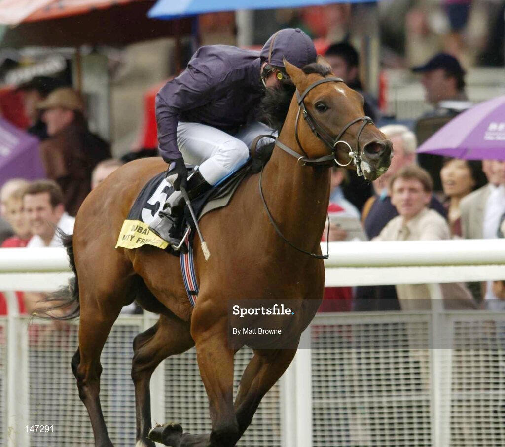 18 July 2004; Oratorio, with Sheamus Heffernan up, on their way to winning the Dubai Duty Free Anglesey Stakes. Curragh Racecourse, Co. Kildare. Picture credit; Matt Browne / SPORTSFILE
