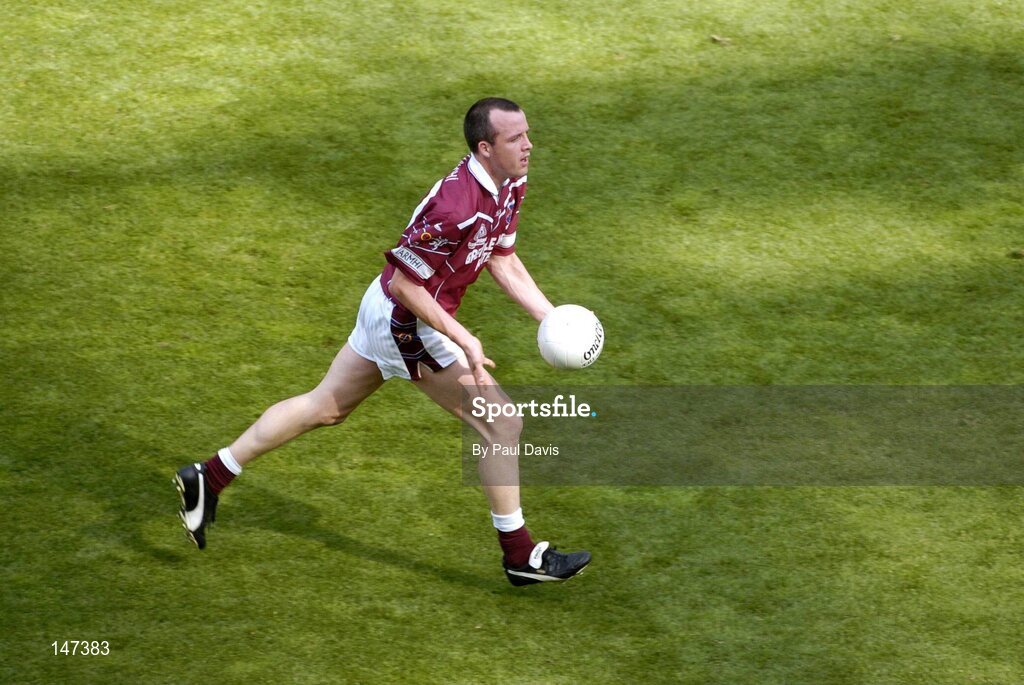 18 July 2004; Rory O'Connell, Westmeath. Bank of Ireland Leinster Senior Football Championship Final, Laois v Westmeath, Croke Park, Dublin. Picture credit; Ray McManus / SPORTSFILE
