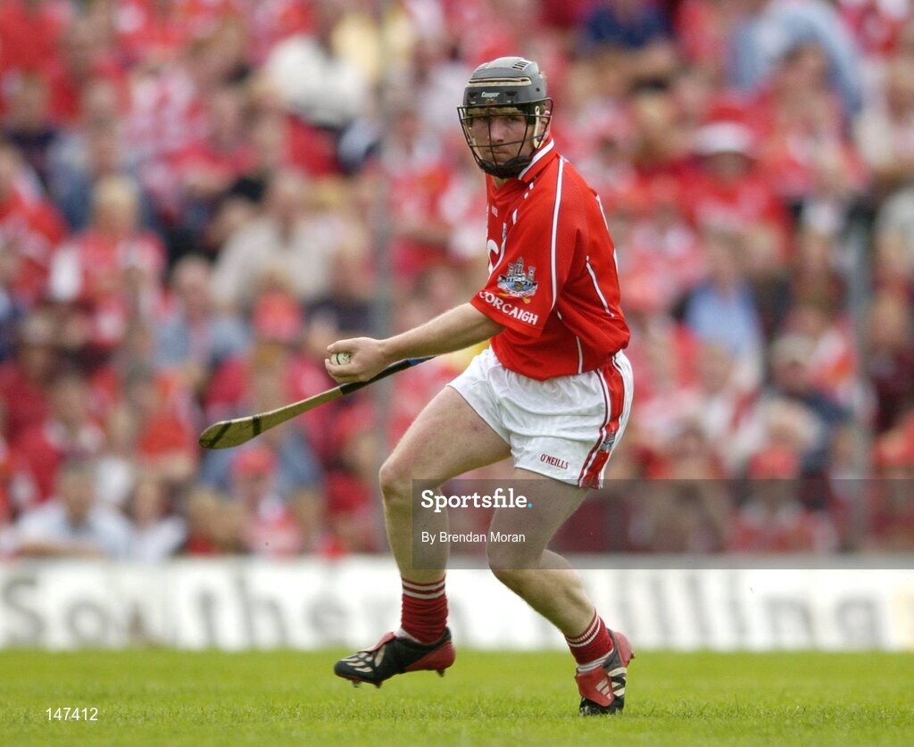 10 July 2004; Wayne Sherlock, Cork. Guinness Senior Hurling Championship Qualifier, Round 3, Cork v Tipperary, Fitzgerald Stadium, Killarney, Co. Kerry. Picture credit; Brendan Moran / SPORTSFILE