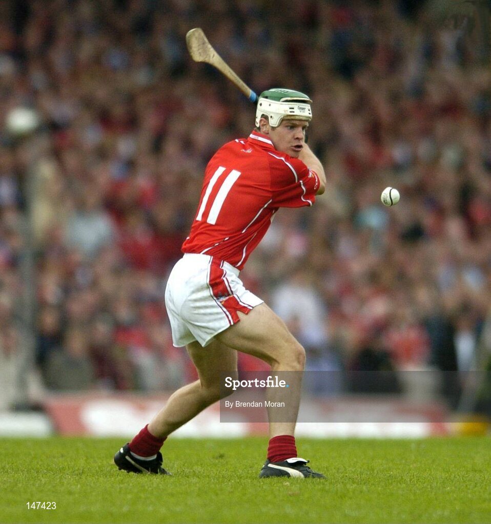 10 July 2004; Niall McCarthy, Cork. Guinness Senior Hurling Championship Qualifier, Round 3, Cork v Tipperary, Fitzgerald Stadium, Killarney, Co. Kerry. Picture credit; Brendan Moran / SPORTSFILE