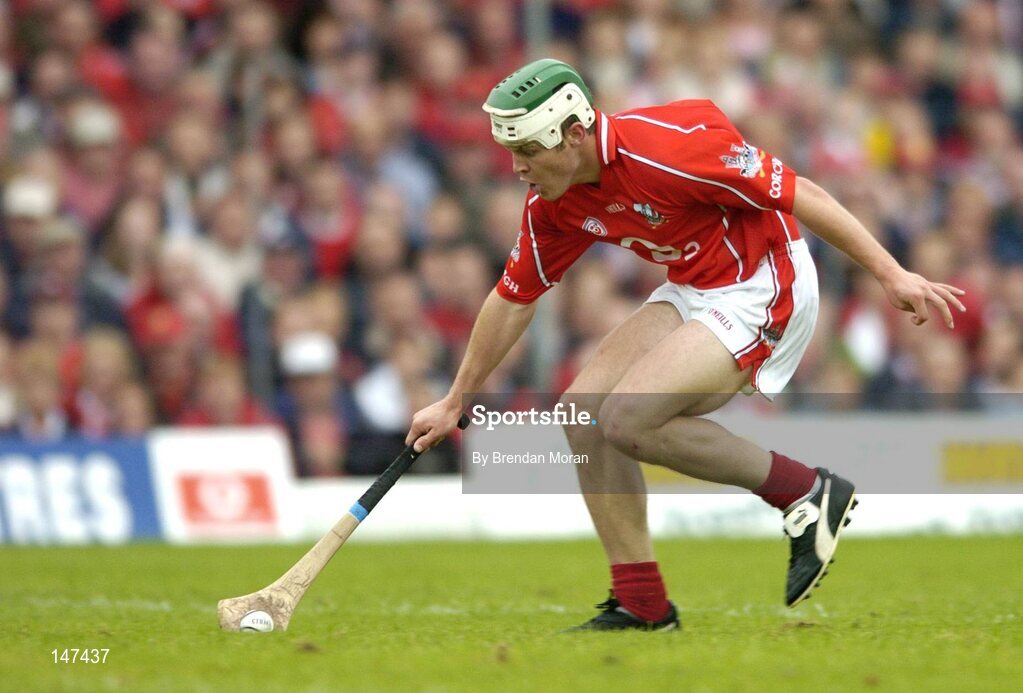 10 July 2004; Niall McCarthy, Cork. Guinness Senior Hurling Championship Qualifier, Round 3, Cork v Tipperary, Fitzgerald Stadium, Killarney, Co. Kerry. Picture credit; Brendan Moran / SPORTSFILE