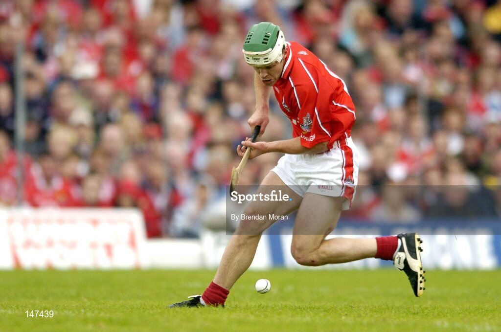 10 July 2004; Niall McCarthy, Cork. Guinness Senior Hurling Championship Qualifier, Round 3, Cork v Tipperary, Fitzgerald Stadium, Killarney, Co. Kerry. Picture credit; Brendan Moran / SPORTSFILE