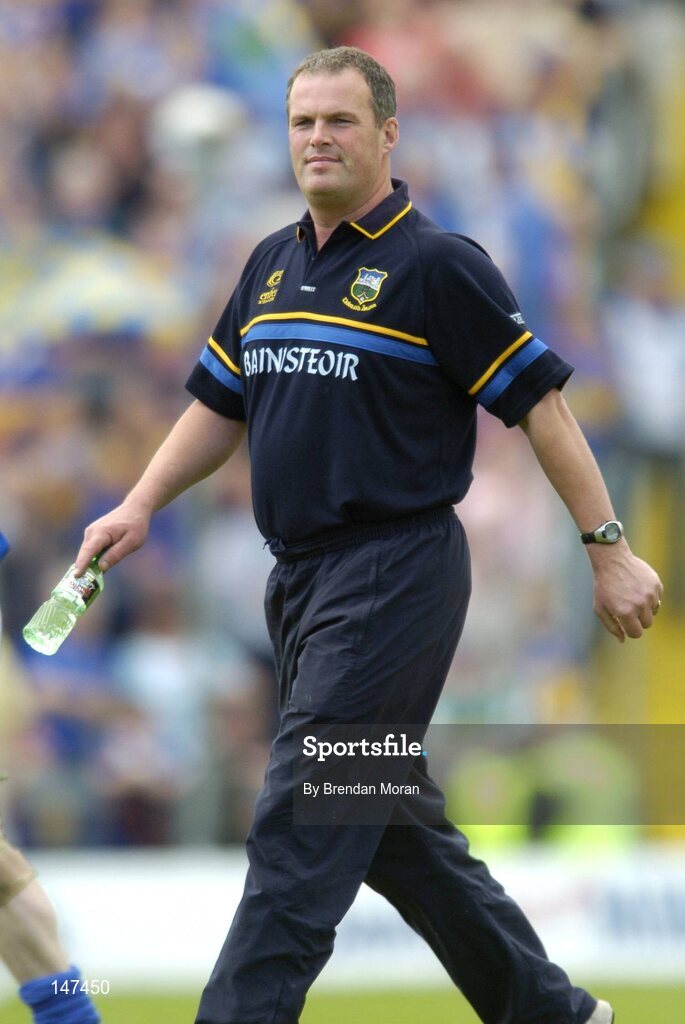 10 July 2004; Ken Hogan, Tipperary manager. Guinness Senior Hurling Championship Qualifier, Round 3, Cork v Tipperary, Fitzgerald Stadium, Killarney, Co. Kerry. Picture credit; Brendan Moran / SPORTSFILE