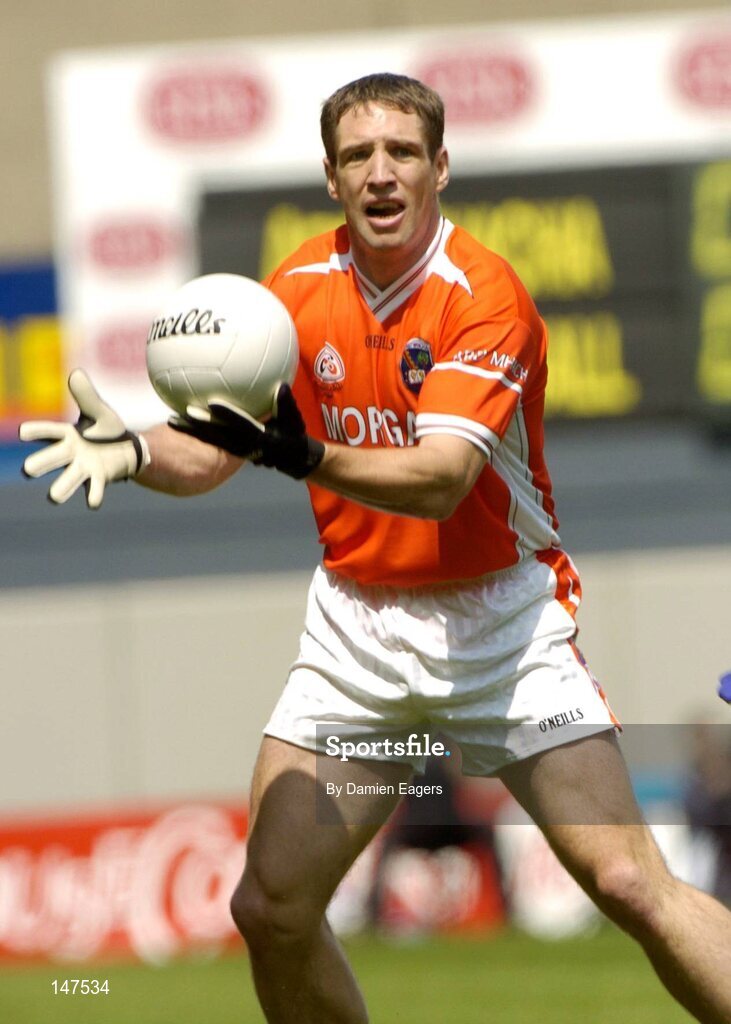 11 July 2004; Kieran McGeeney, Armagh. Bank of Ireland Ulster Senior Football Championship Final, Armagh v Donegal, Croke Park, Dublin. Picture credit; Damien Eagers / SPORTSFILE