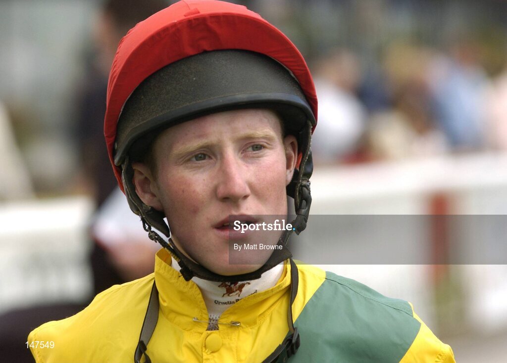 26 June 2004; Patrick Cosgrave, Jockey. Jordan Town & Country Estate Agents Handicap. Curragh Racecourse, Co. Kildare. Picture credit; Matt Browne / SPORTSFILE