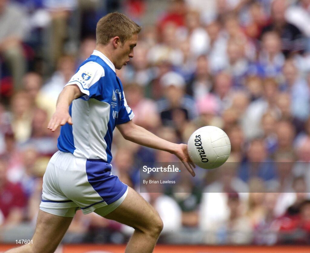 18 July 2004; Ross Munnelly, Laois. Bank of Ireland Leinster Senior Football Championship Final, Laois v Westmeath, Croke Park, Dublin. Picture credit; Brian Lawless / SPORTSFILE