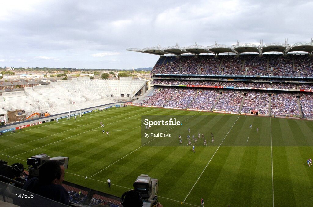 18 July 2004; A general view of Croke Park during the Bank of Ireland Leinster Senior Football Championship Final, Laois v Westmeath, Croke Park, Dublin. Picture credit; Ray McManus / SPORTSFILE