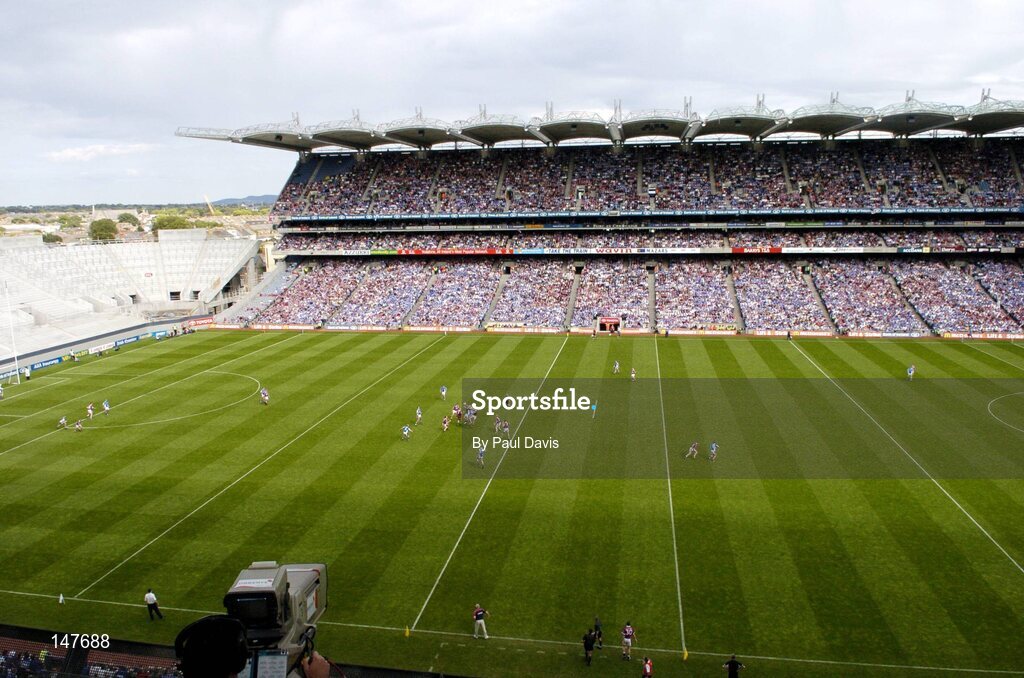 18 July 2004; A general view of Croke Park during the Bank of Ireland Leinster Senior Football Championship Final, Laois v Westmeath, Croke Park, Dublin. Picture credit; Ray McManus / SPORTSFILE