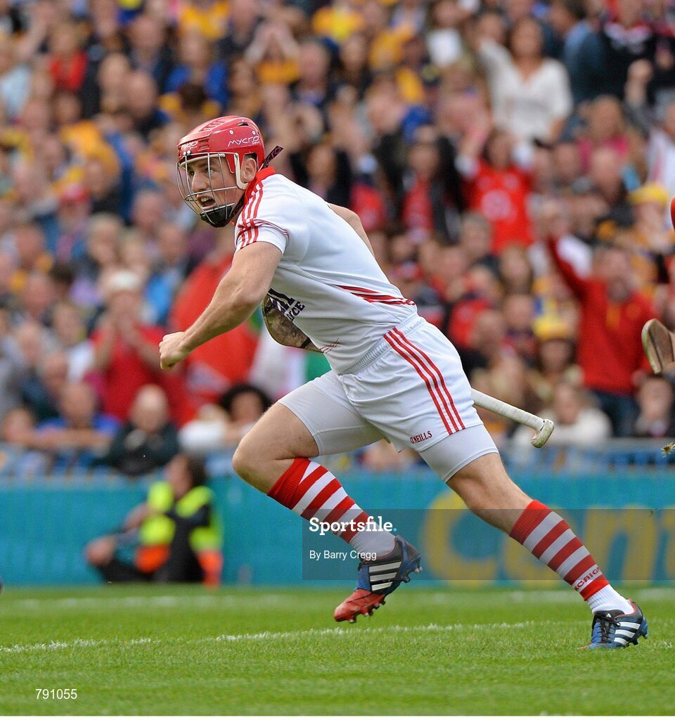 8 September 2013; Anthony Nash, Cork, celebrates after scoring his side's second goal. GAA Hurling All-Ireland Senior Championship Final, Cork v Clare, Croke Park, Dublin. Picture credit: Barry Cregg / SPORTSFILE