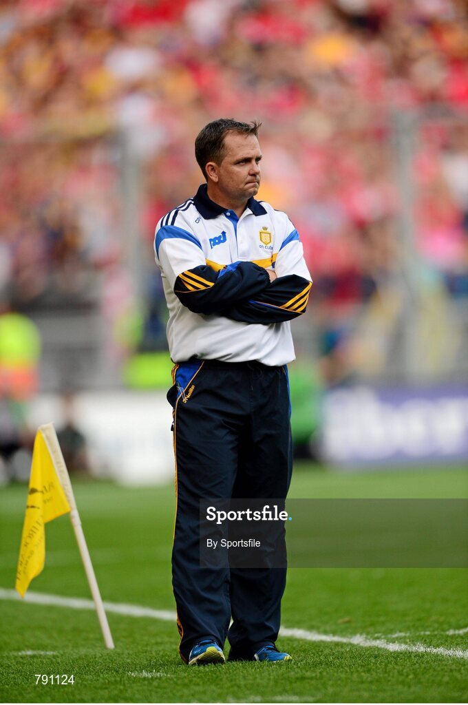 8 September 2013; Clare manager Davy Fitzgerald. GAA Hurling All-Ireland Senior Championship Final, Cork v Clare, Croke Park, Dublin. Photo by Sportsfile