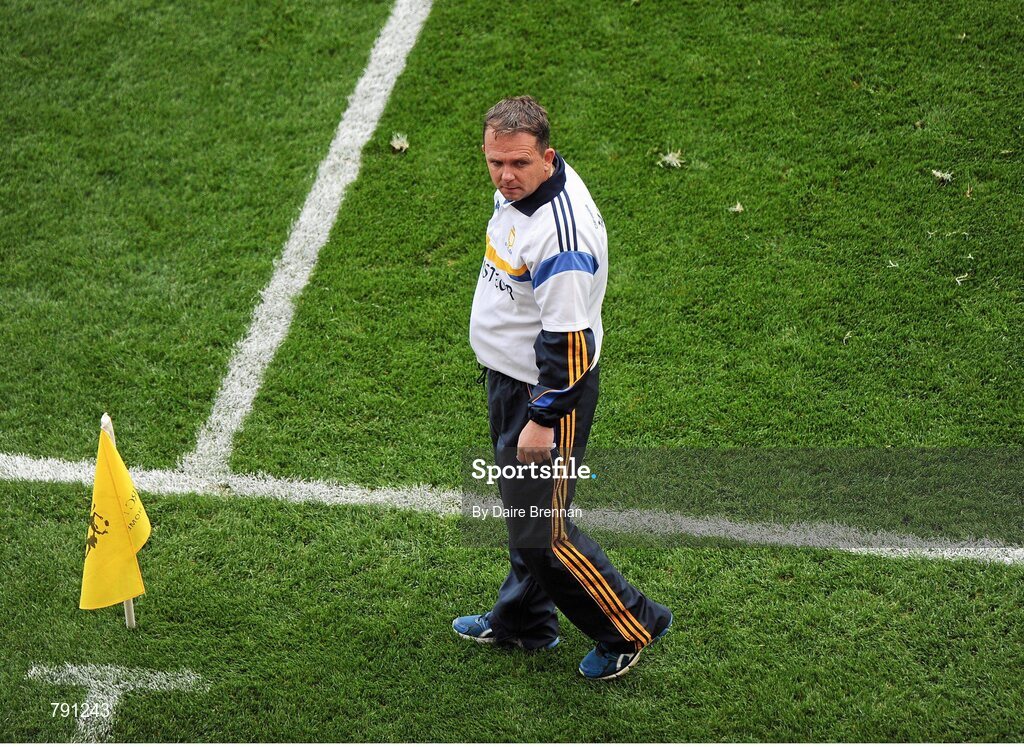 8 September 2013; Clare manager Davy Fitzgerald. GAA Hurling All-Ireland Senior Championship Final, Cork v Clare, Croke Park, Dublin. Picture credit: Dáire Brennan / SPORTSFILE