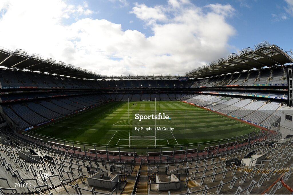 8 September 2013; A general view of Croke Park ahead of the game. GAA Hurling All-Ireland Senior Championship Final, Cork v Clare, Croke Park, Dublin. Picture credit: Stephen McCarthy / SPORTSFILE