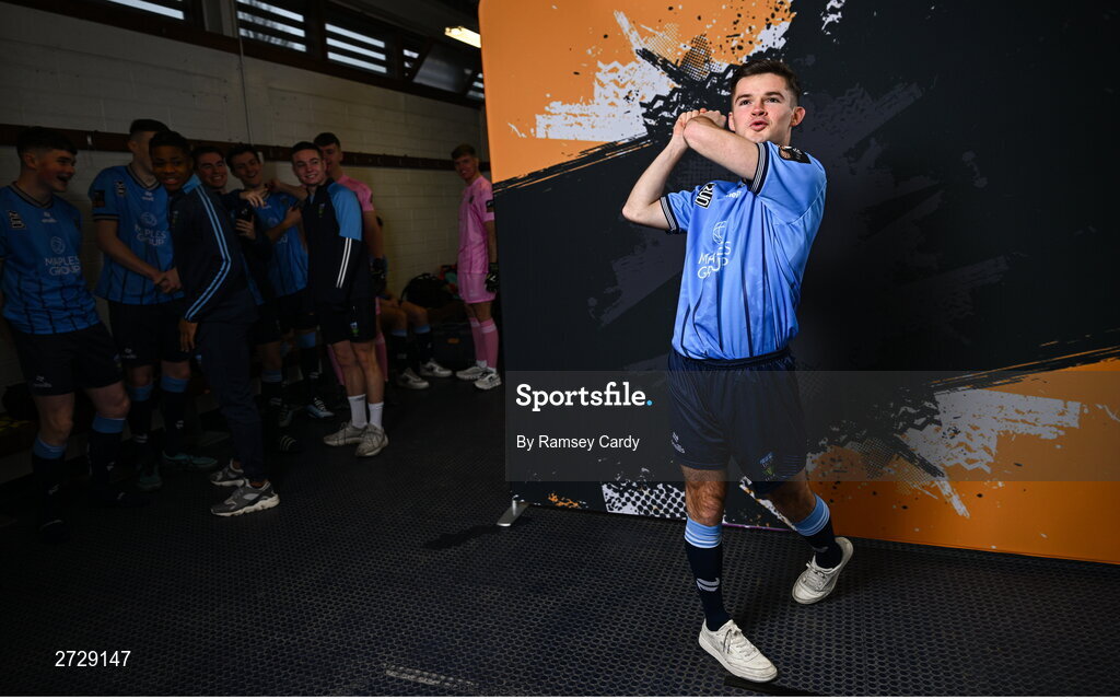 9 February 2024; Donal Higgins poses for a portrait during a UCD FC squad portraits session at UCD Bowl in Dublin. Photo by Ramsey Cardy/Sportsfile