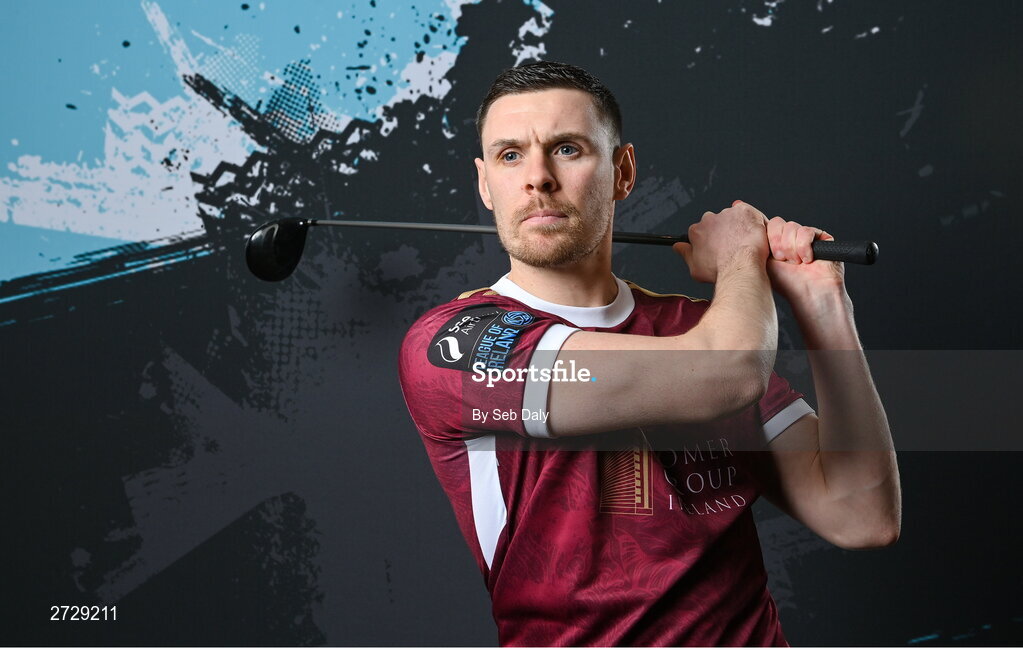 9 February 2024; Garry Buckley during a Galway United FC squad portraits session at The Galmont Hotel in Galway. Photo by Seb Daly/Sportsfile