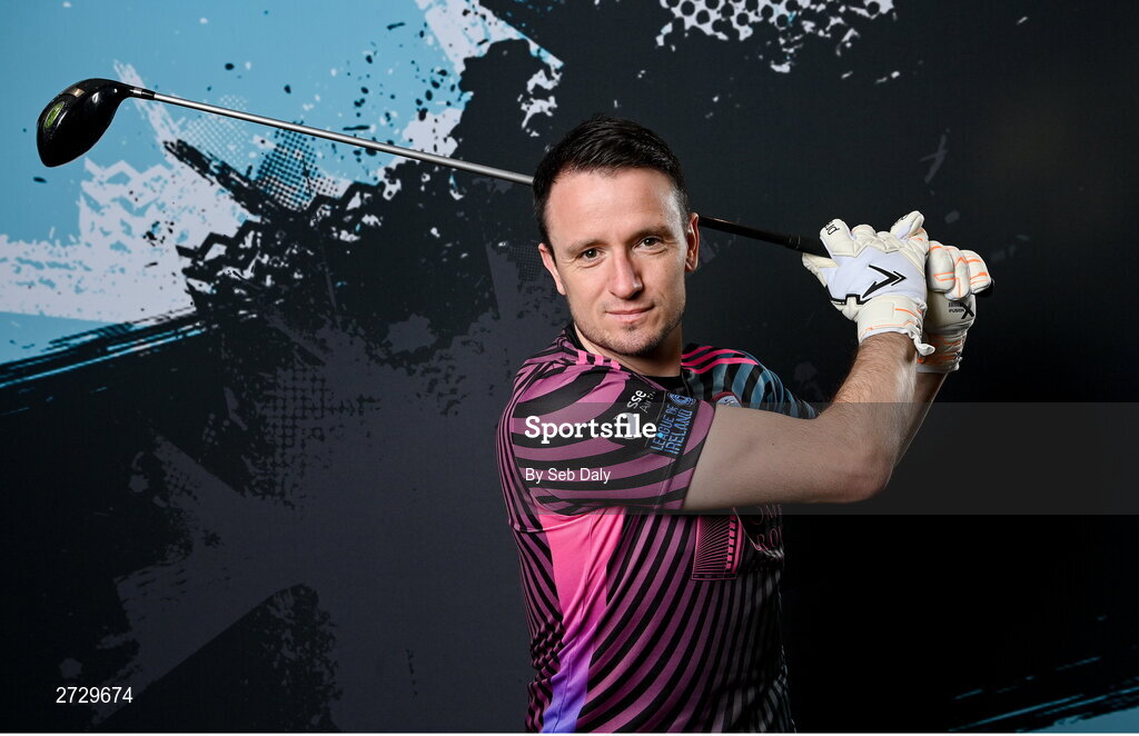 9 February 2024; Brendan Clarke during a Galway United FC squad portraits session at The Galmont Hotel in Galway. Photo by Seb Daly/Sportsfile