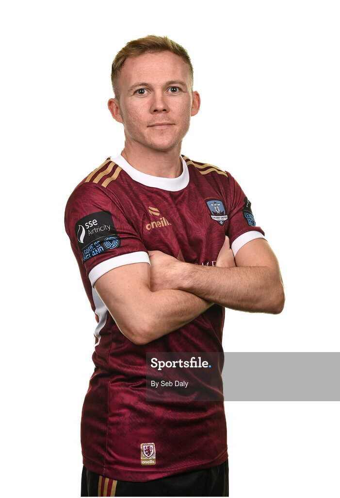 9 February 2024; Conor McCormack during a Galway United FC squad portraits session at The Galmont Hotel in Galway. Photo by Seb Daly/Sportsfile