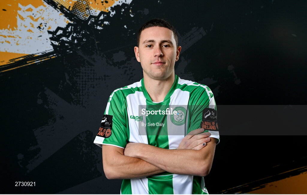 10 February 2024; Max Murphy during a Bray Wanderers FC squad portraits session at the Carlisle Grounds in Bray, Wicklow. Photo by Seb Daly/Sportsfile