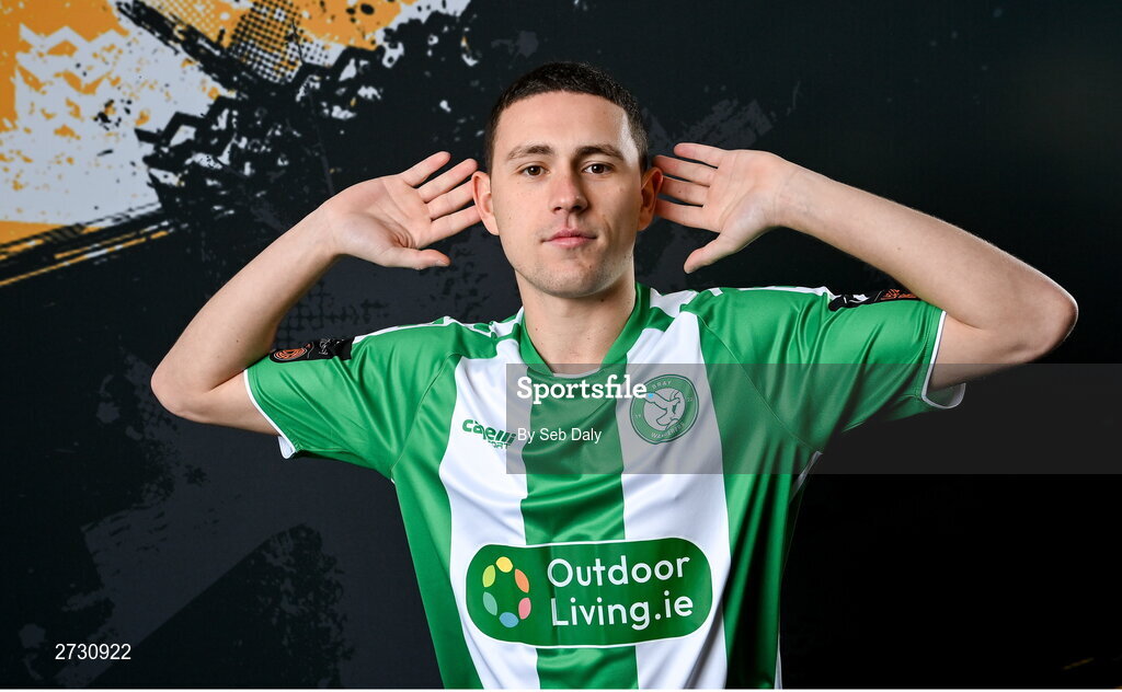 10 February 2024; Max Murphy during a Bray Wanderers FC squad portraits session at the Carlisle Grounds in Bray, Wicklow. Photo by Seb Daly/Sportsfile