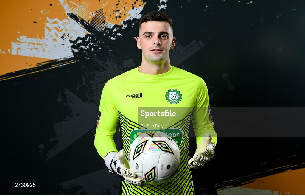 10 February 2024; Jimmy Corcoran during a Bray Wanderers FC squad portraits session at the Carlisle Grounds in Bray, Wicklow. Photo by Seb Daly/Sportsfile