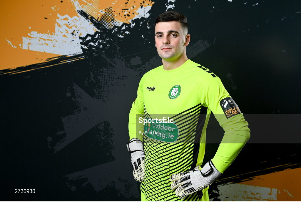 10 February 2024; Jimmy Corcoran during a Bray Wanderers FC squad portraits session at the Carlisle Grounds in Bray, Wicklow. Photo by Seb Daly/Sportsfile
