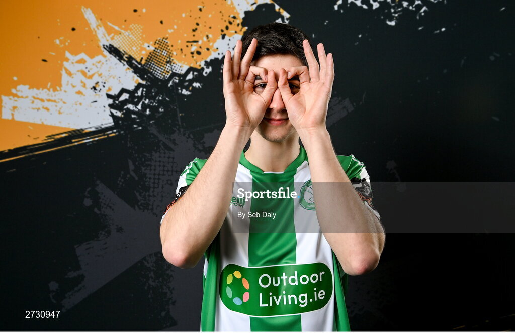 10 February 2024; Harry Groome during a Bray Wanderers FC squad portraits session at the Carlisle Grounds in Bray, Wicklow. Photo by Seb Daly/Sportsfile