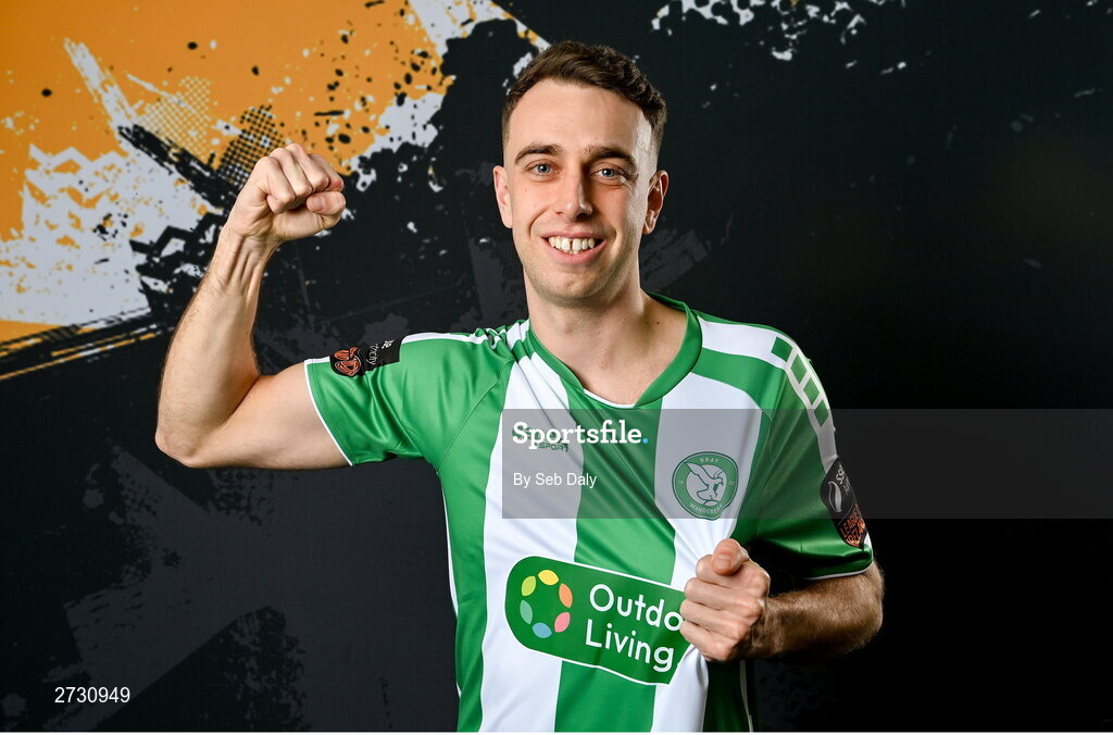 10 February 2024; Darren Craven during a Bray Wanderers FC squad portraits session at the Carlisle Grounds in Bray, Wicklow. Photo by Seb Daly/Sportsfile