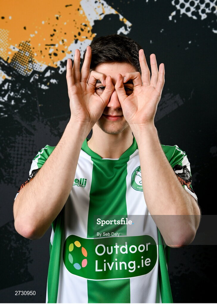 10 February 2024; Harry Groome during a Bray Wanderers FC squad portraits session at the Carlisle Grounds in Bray, Wicklow. Photo by Seb Daly/Sportsfile