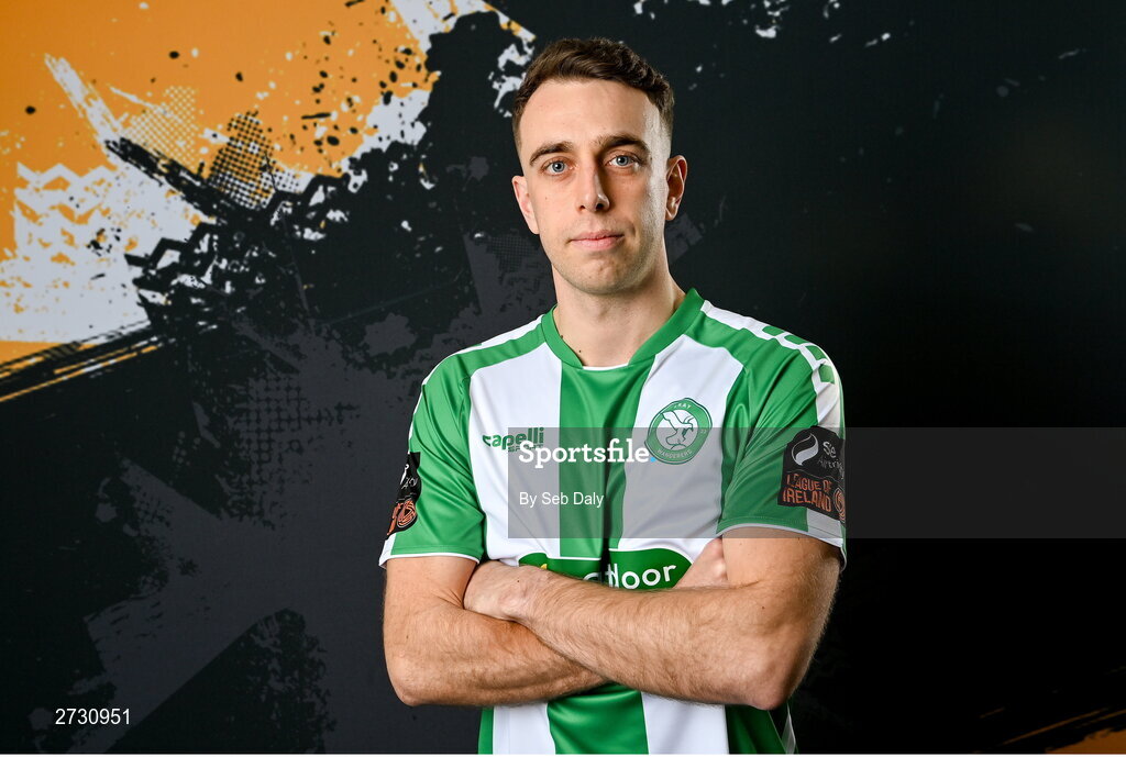 10 February 2024; Darren Craven during a Bray Wanderers FC squad portraits session at the Carlisle Grounds in Bray, Wicklow. Photo by Seb Daly/Sportsfile