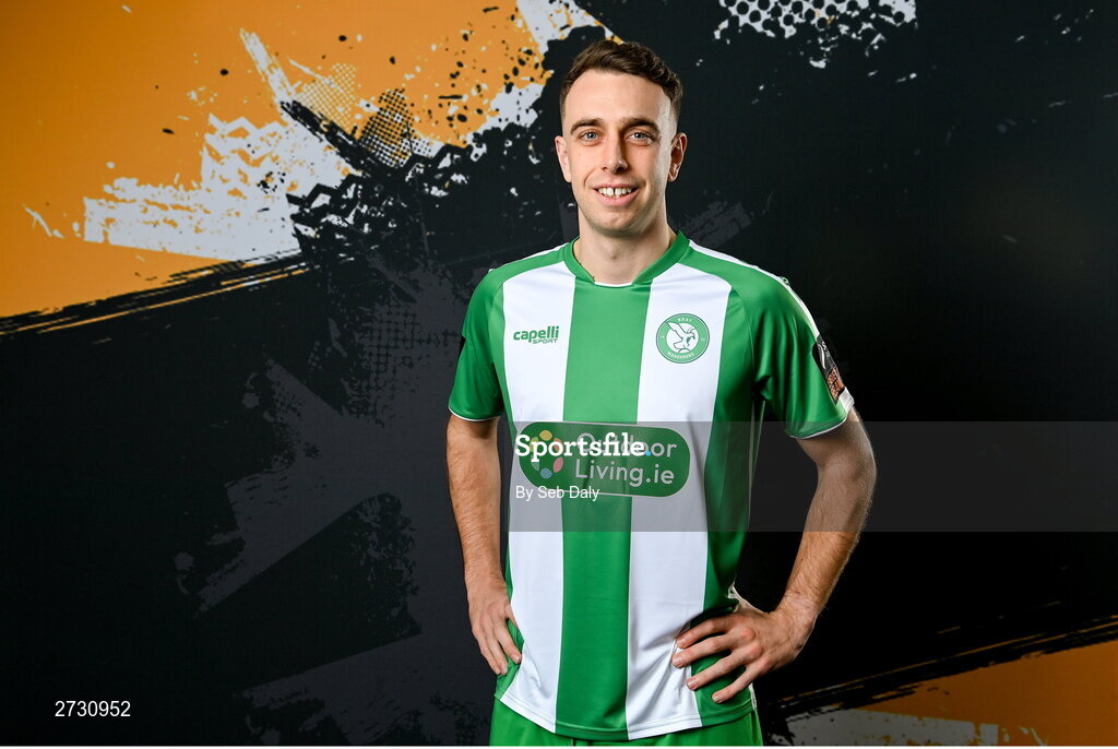 10 February 2024; Darren Craven during a Bray Wanderers FC squad portraits session at the Carlisle Grounds in Bray, Wicklow. Photo by Seb Daly/Sportsfile