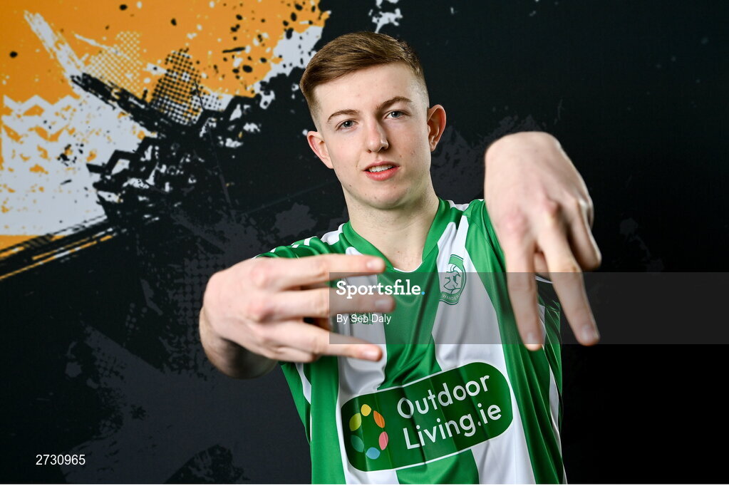 10 February 2024; Zach Nolan during a Bray Wanderers FC squad portraits session at the Carlisle Grounds in Bray, Wicklow. Photo by Seb Daly/Sportsfile