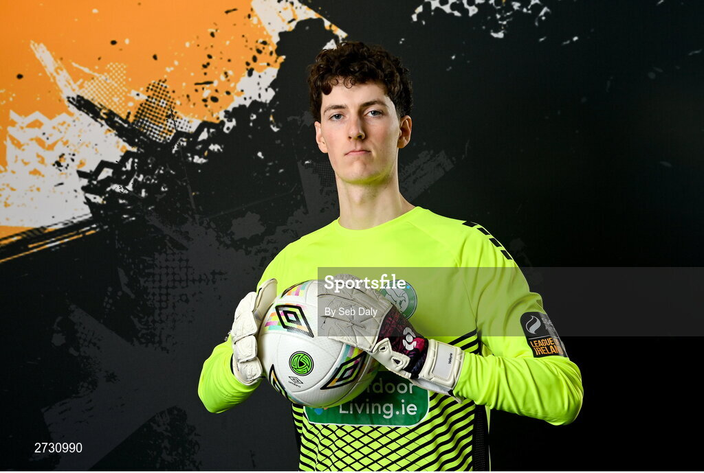 10 February 2024; Ben Clark during a Bray Wanderers FC squad portraits session at the Carlisle Grounds in Bray, Wicklow. Photo by Seb Daly/Sportsfile