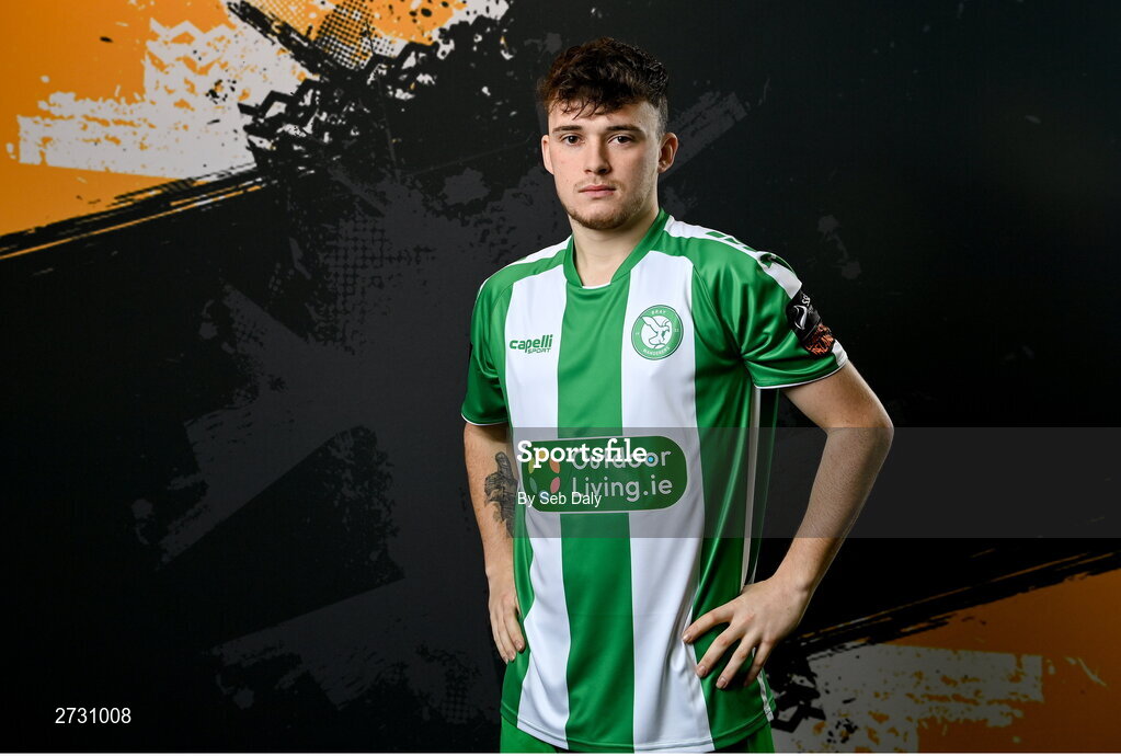 10 February 2024; Conor Knight during a Bray Wanderers FC squad portraits session at the Carlisle Grounds in Bray, Wicklow. Photo by Seb Daly/Sportsfile