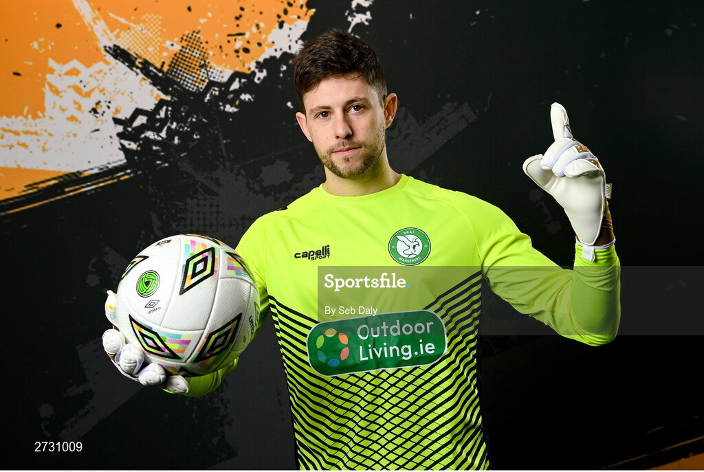 10 February 2024; Stephen McGuinness during a Bray Wanderers FC squad portraits session at the Carlisle Grounds in Bray, Wicklow. Photo by Seb Daly/Sportsfile