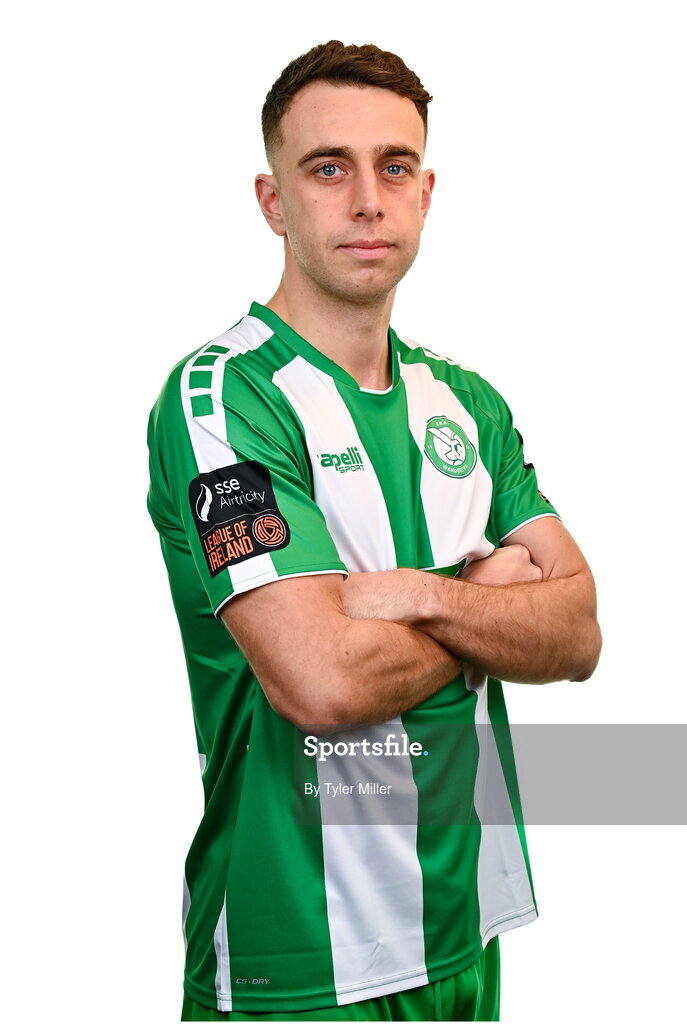 10 February 2024; Darren Craven poses for a portrait during a Bray Wanderers FC squad portraits session at Carlisle Grounds in Bray, Wicklow. Photo by Tyler Miller/Sportsfile