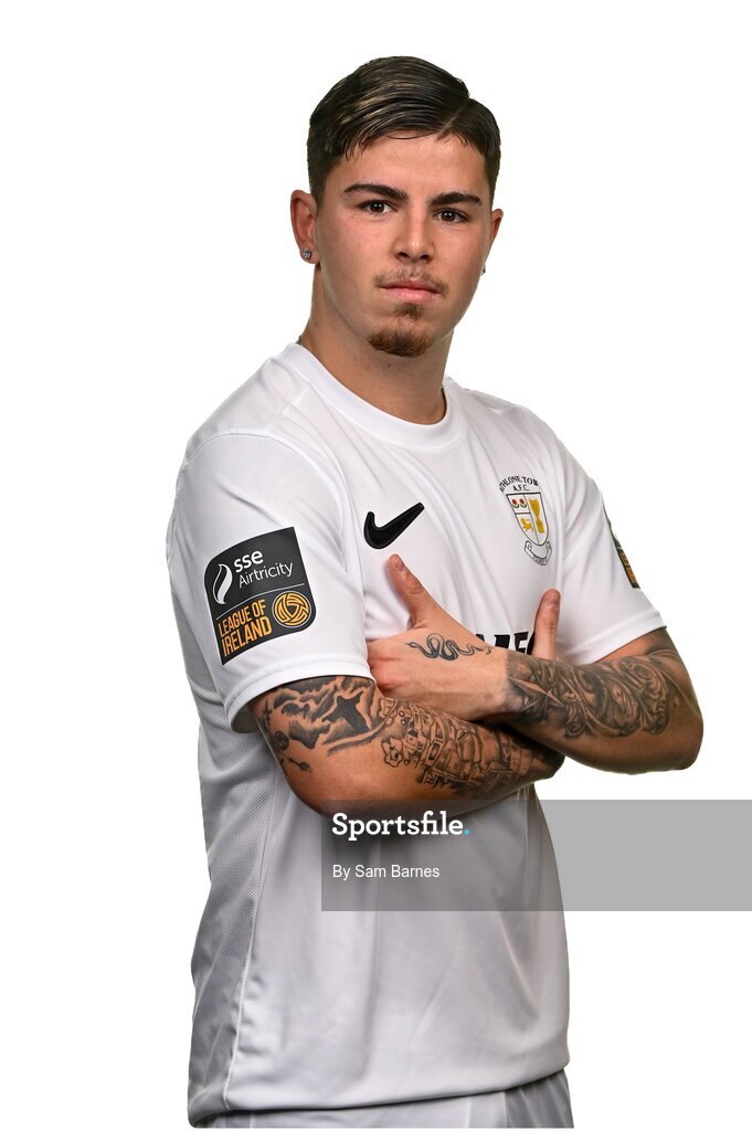 14 February 2024; Ruben Candal poses for a portrait during a Athlone Town FC squad portraits session at Athlone Town Stadium in Athlone, Westmeath. Photo by Sam Barnes/Sportsfile