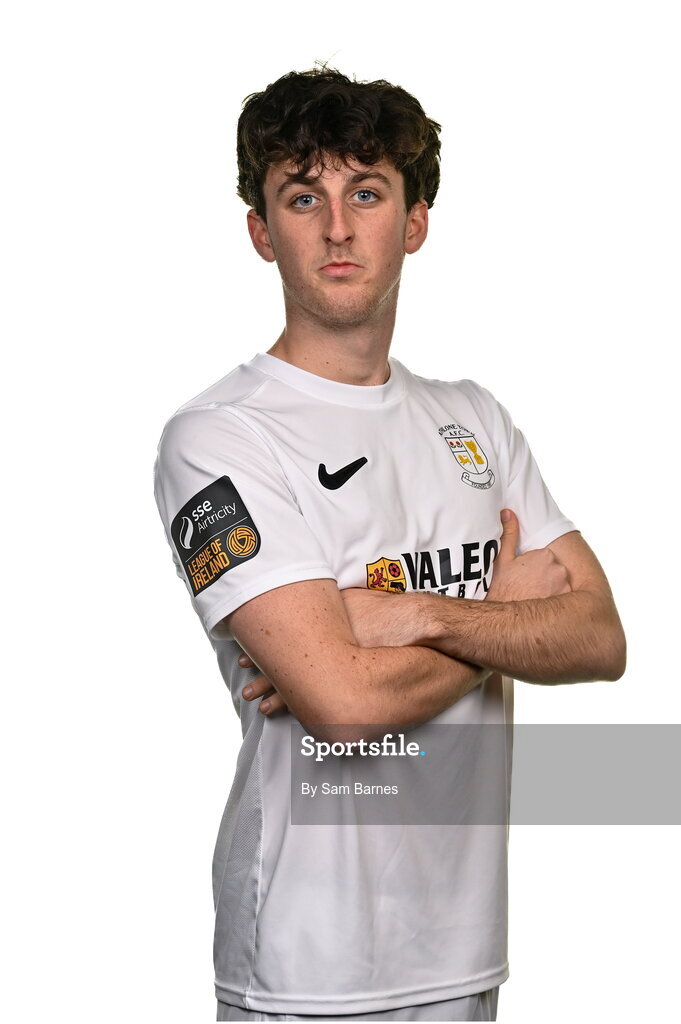 14 February 2024; Brendan Lauder poses for a portrait during a Athlone Town FC squad portraits session at Athlone Town Stadium in Athlone, Westmeath. Photo by Sam Barnes/Sportsfile