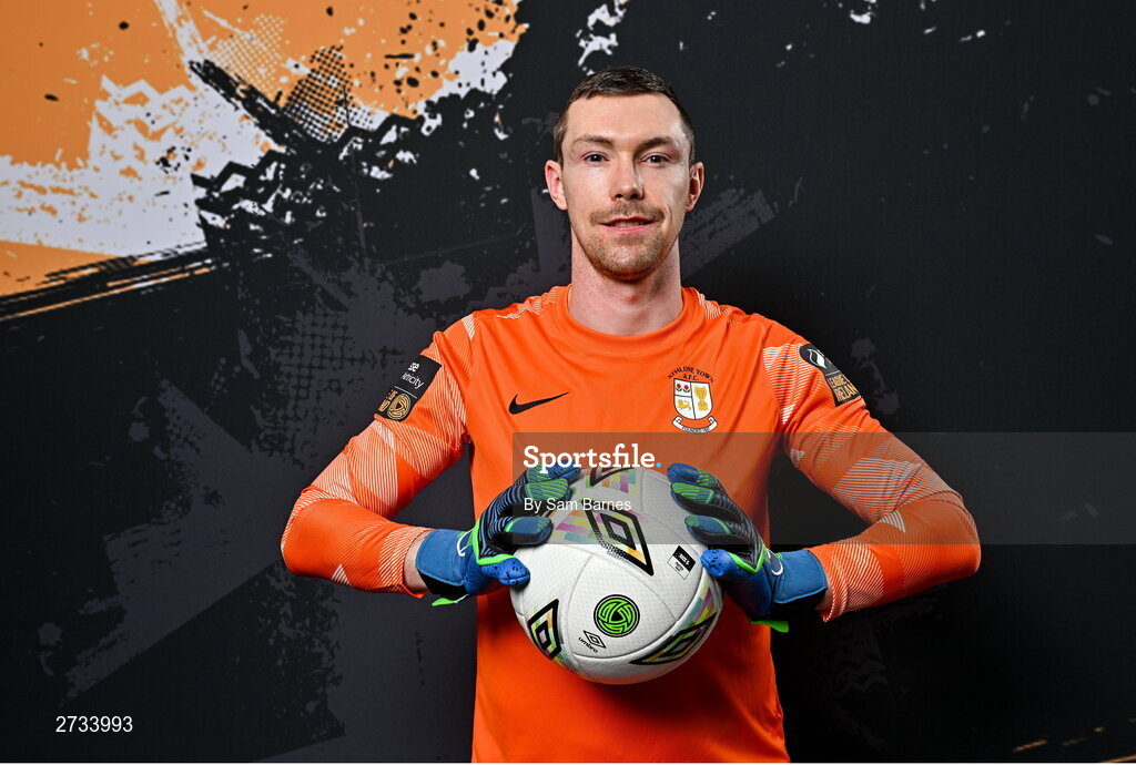 14 February 2024; Shaun O'Donnell poses for a portrait during a Athlone Town FC squad portraits session at Athlone Town Stadium in Athlone, Westmeath. Photo by Sam Barnes/Sportsfile