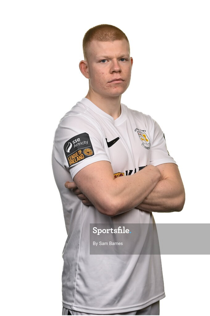 14 February 2024; Aaron Connolly poses for a portrait during a Athlone Town FC squad portraits session at Athlone Town Stadium in Athlone, Westmeath. Photo by Sam Barnes/Sportsfile