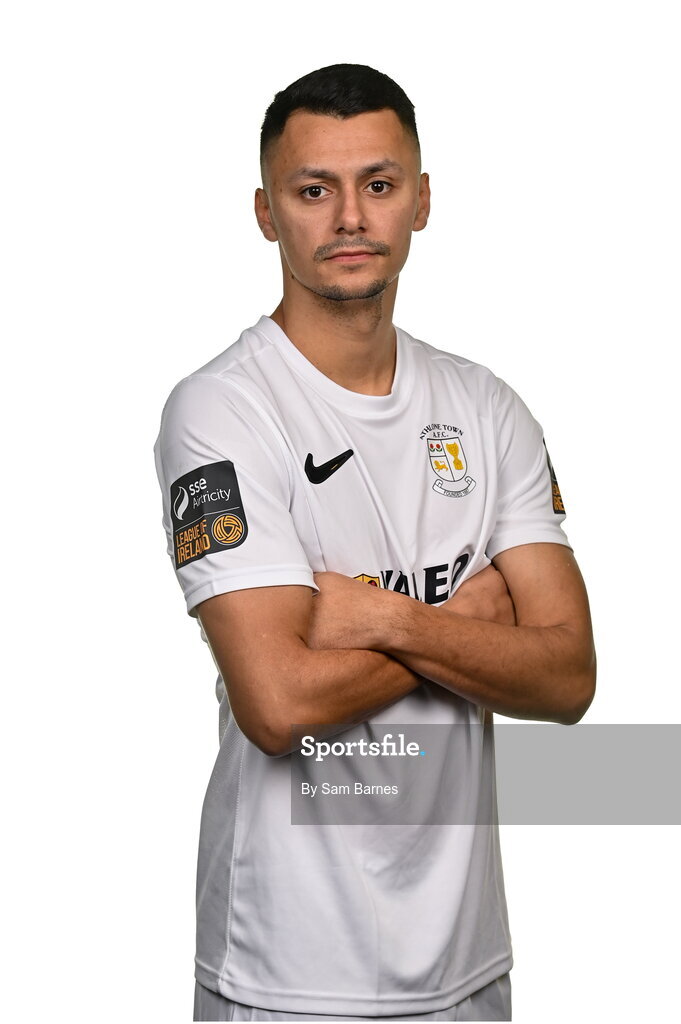 14 February 2024; Dean Ebbe poses for a portrait during a Athlone Town FC squad portraits session at Athlone Town Stadium in Athlone, Westmeath. Photo by Sam Barnes/Sportsfile