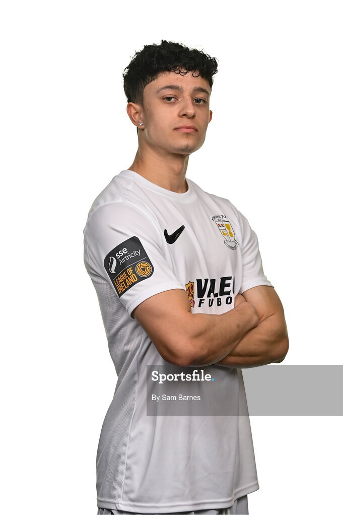 14 February 2024; Gabriel Padilla poses for a portrait during a Athlone Town FC squad portraits session at Athlone Town Stadium in Athlone, Westmeath. Photo by Sam Barnes/Sportsfile