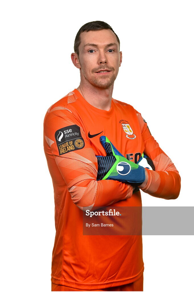 14 February 2024; Shaun O'Donnell poses for a portrait during a Athlone Town FC squad portraits session at Athlone Town Stadium in Athlone, Westmeath. Photo by Sam Barnes/Sportsfile