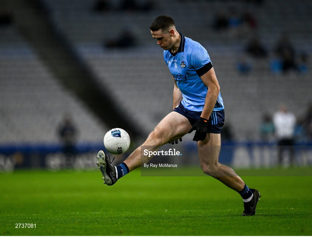 17 February 2024; Brian Fenton of Dublin during the Allianz Football League Division 1 match between Dublin and Roscommon at Croke Park in Dublin. Photo by Ray McManus/Sportsfile