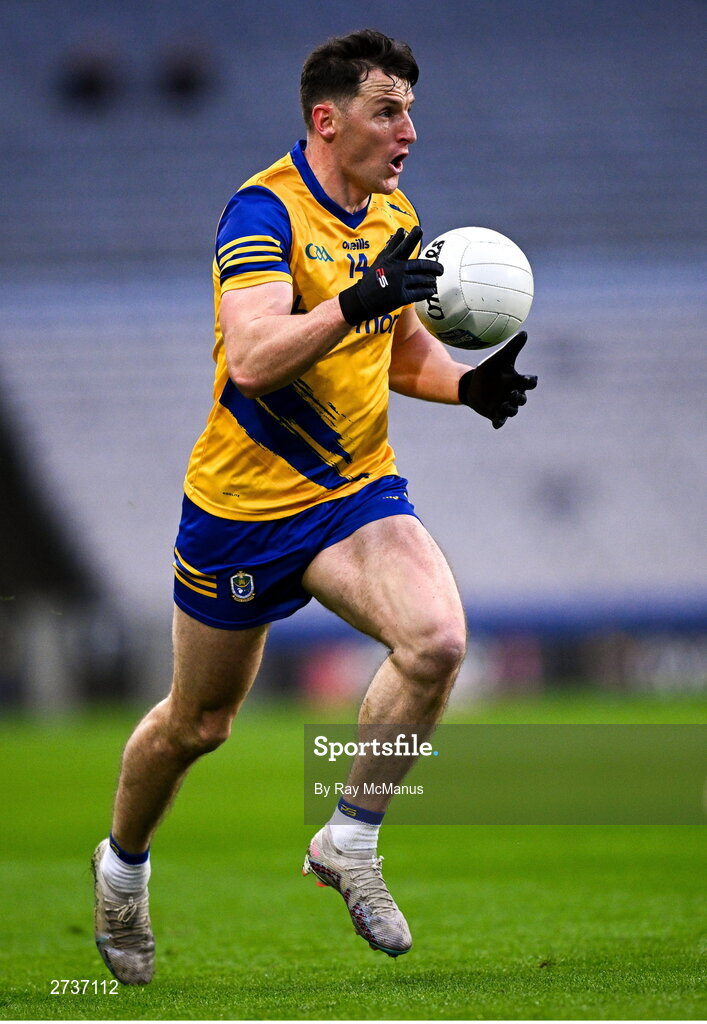 17 February 2024; Diarmuid Murtagh of Roscommon during the Allianz Football League Division 1 match between Dublin and Roscommon at Croke Park in Dublin. Photo by Ray McManus/Sportsfile